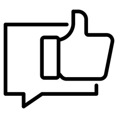 Obraz premium Favorite chat icon