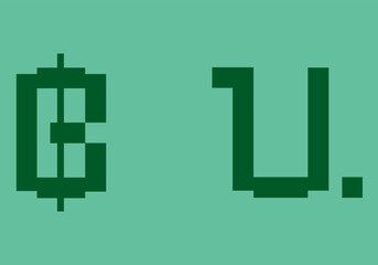Abbreviated symbol of the Thai baht in Thai and English.