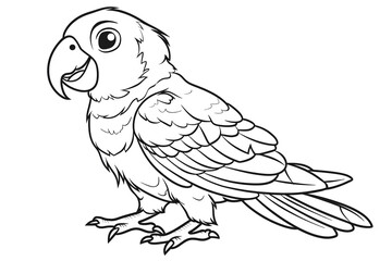 Fototapeta premium Creative Coloring Page for Kids