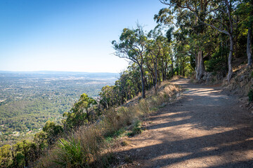 path in the mountains