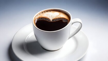 Obraz premium cup of coffee with beans