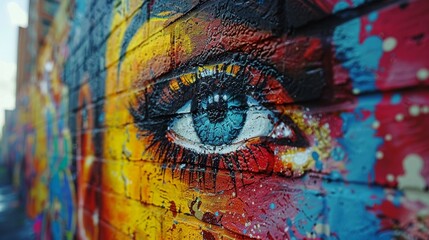 Street Art: Capture vibrant street art and graffiti in urban settings.