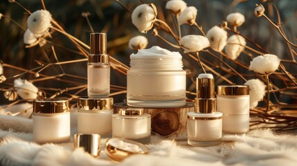 Product shot for a natural luxury cosmetic brand
