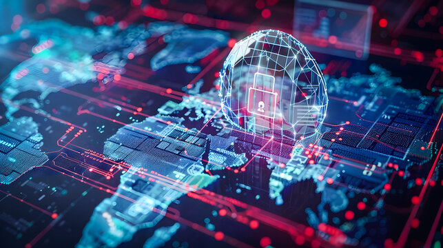 Futuristic Cybersecurity Design with Global Protection