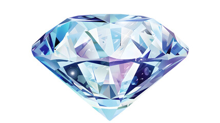 diamond on transparent background. vector illustration design element for your project. 