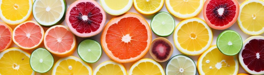A variety of citrus fruits, including oranges, grapefruits, and lemons.