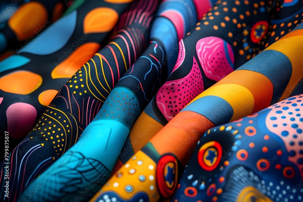 Poster vibrant and versatile seamless patterns for elevated designs and projects