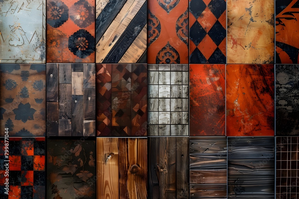 Poster endless variety of captivating seamless patterns for any theme or style