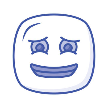 recommend clip art: Premium icon of guilty emoji, ready to use editable vector