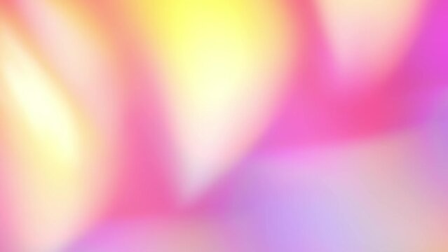 Rainbow iridescent pearl pastel colored lights glowing. Soft blurred pink, purple and teal gradients and overlays. Abstract beautiful background