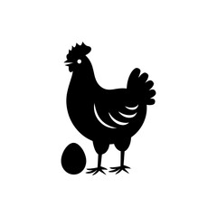 Hen and Egg Icon