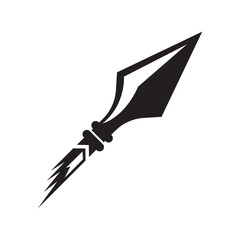 gladiator spearhead logo design