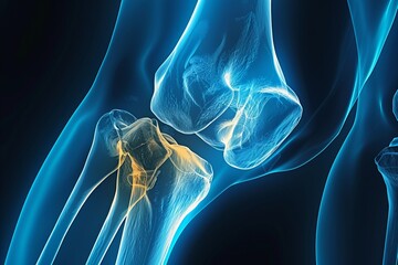 leg bones knees  x ray view, medical anatomy exams