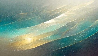 Abstract background illustration inspired by sparkling sacred water jewels.