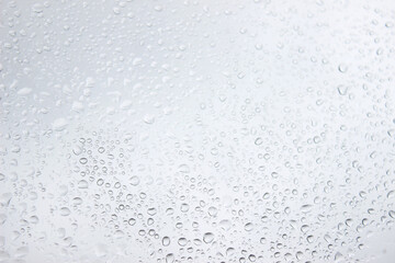 Rain Drops on Window Background. Minimal Nature Pattern.