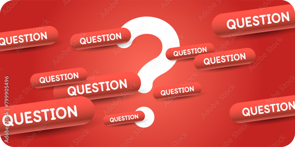 Poster help in solving the problem. a poster with question marks. a question that needs an answer. elements
