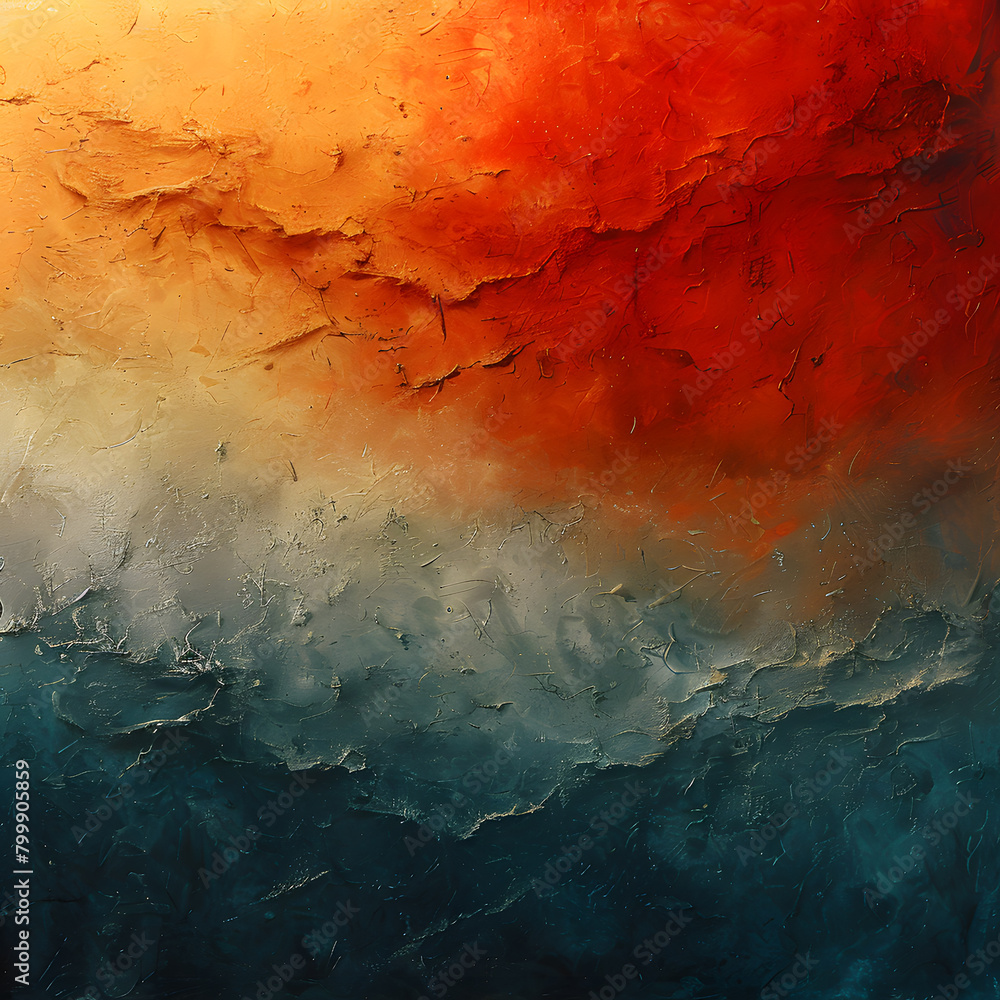 Poster cosmic canvas: abstract earth background with banner elements