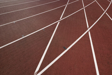 SPORTS FACILITIES - Running track at the athletics stadium

