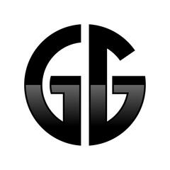 Initial G Logo in a Cirle Shape