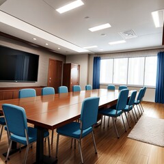 オフィスの会議室