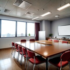 オフィスの会議室