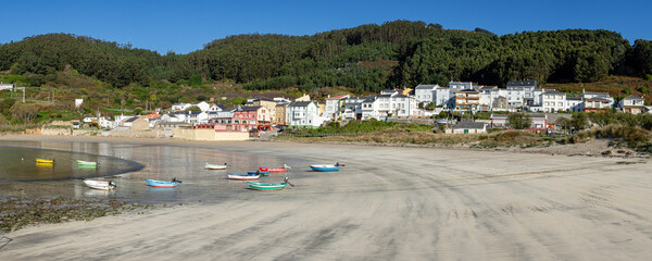 Fototapeta na wymiar puerto de Bares, La Coruña, Galicia, Spain