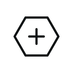Propolis isolated icon, honey cosmetics vector symbol with editable stroke