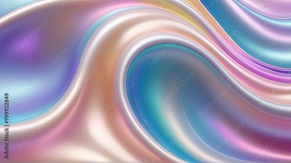 Wall mural abstract background with waves