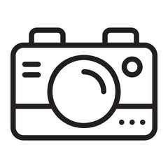 camera line icon