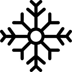snowflake, pictogram