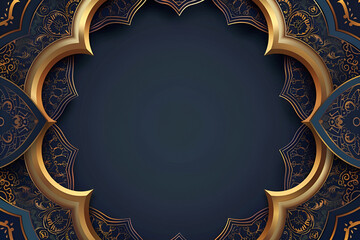 mosque circular pattern