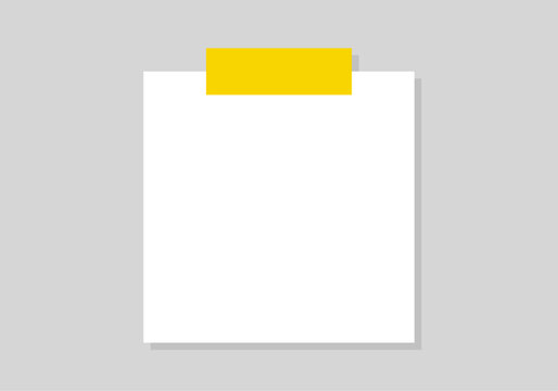 P&oacute;sit blanco con pegatina naranja.