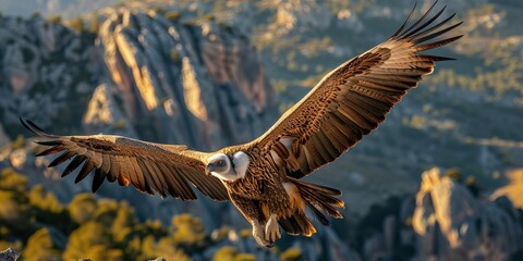 Obraz premium Griffon vulture in spain