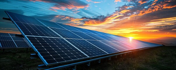Solar panel farm to produce clean energy in Spain
