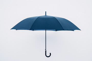 Elegant Wet Umbrella Isolated on White background