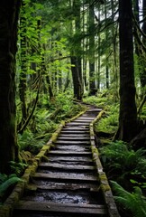 Obraz premium Enchanted Forest Trail