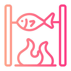 fish gradient icon