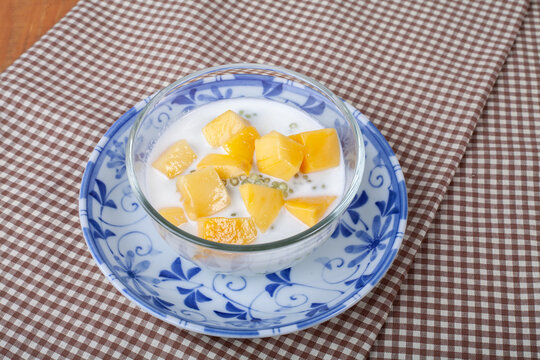 Mango Sago pudding recipe