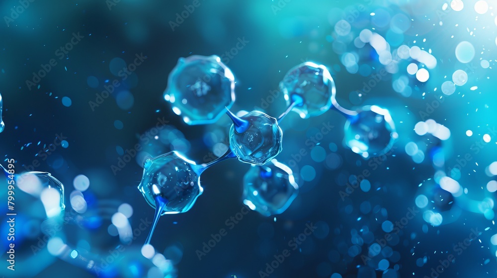 Poster vibrant red abstract structure: dynamic molecular patterns for science and medical backgrounds - vec