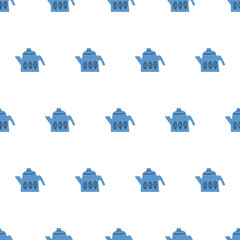 seamless pattern, jar art surface design for fabric scarf and decor
