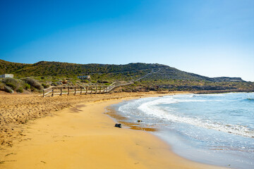 Calblanque beach near Cabo de Palos, Spain	