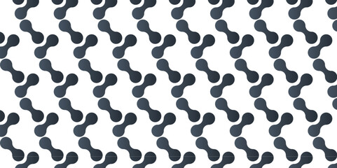 Trendy minimalistic metaballs digital background. Abstract background with seamless metaballs Pattern. 