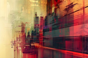 abstract background with lines