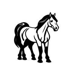 Fototapeta premium horse vector logo