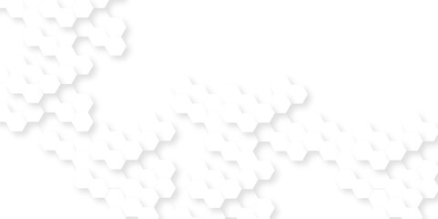 Background with hexagons . Abstract background with lines . white texture background . hexagon abstract background. Surface polygon pattern with glowing hexagon paper texture and futuristic business.