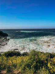 view of the sea. Corsica. France