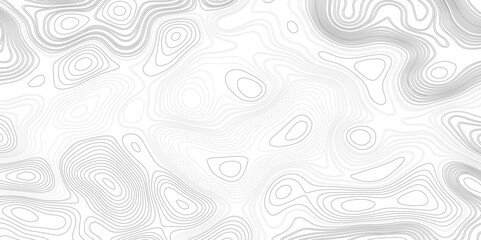Topographic map backdrop. Conditional geography scheme and the terrain path. Contour line abstract background. map landscape background above view. Vector abstract