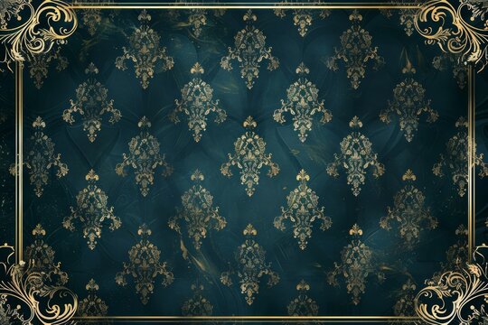 I can't search for stock photos myself, but I can describe what you might find using keywords: Ornate vintage background design