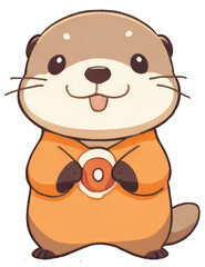 Obraz premium Cartoon Otto PNG 1