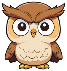 Cartoon Owl PNG 3